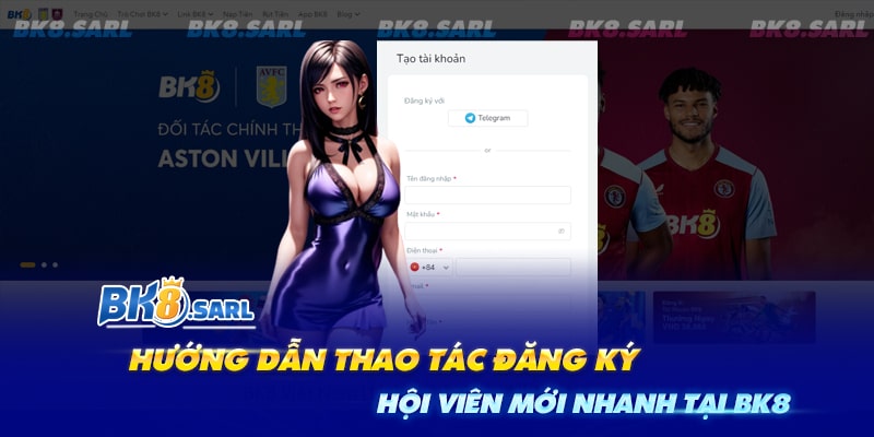 Mẹo đăng ký tài khoản BK8 dễ dàng